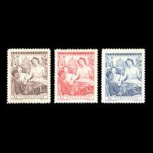 Séria známok Československo 1948 - Všesokolský slet