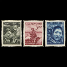 Séria známok Československo 1951 - MDŽ