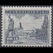 Známka Československo 1953 - Praha - Karlov most