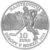 10 EURO Slovensko 2025 - Majstrovstvá Európy v hokeji
