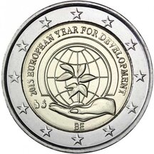 2 EURO Belgicko 2015 - Európsky rok rozvoja