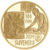 100 EURO Slovensko 2024 - Modrotlač