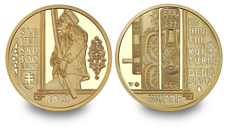 Zlatá zberateľská eurominca v nominálnej hodnote 100 eur | nunofi.sk