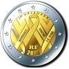 2 EURO Francúzsko 2014 - AIDS (Obr. 0)
