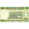 500 Francs 2004 Rwanda (Obr. 1)