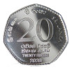 20 Rupees Sri Lanka 2021 - Centrálna banka (Obr. 0)