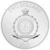 2 Dollars Niue 2023 - Captain Amecica - Marvel (Obr. 0)