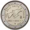 2 EURO - 150. Jahrestag der Einigung Italiens 2011 (Obr. 0)