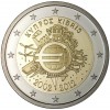2 EURO Cyprus 2012 - 10. rokov Euro meny (Obr. 0)