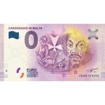 0 Euro Souvenir Malta 2019 - Caravaggio in Malta