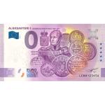 0 Euro Souvenir Fínsko 2020 - Aleksanteri I