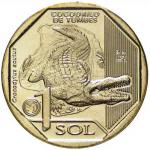 1 Sol Peru 2017 - Krokodíl