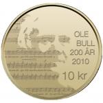 10 Kroner Nórsko 2010 - Ole Bull