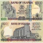 1000 Shillings 2009 Uganda