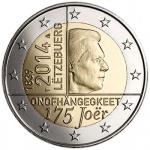 2 EURO Luxembursko 2014 - Nezávislosť