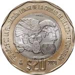 20 Pesos Mexico 2021 - Založenie Tenochtitlanu
