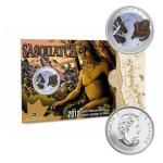 25 Cents Kanada 2011 - Sasquatch - kolorovaná