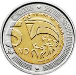 5 Rand Južná Afrika 2014 - Sloboda