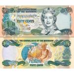 1/2 Dollar 2001 Bahamy