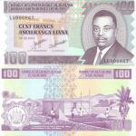 100 Francs 2010 Burundi