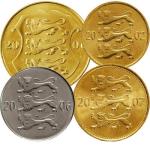 Set mincí Estónsko 2006-2008