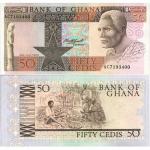 50 Cedis 1980 Ghana