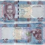 10 Pounds 2011 Južný Sudán
