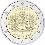2 EURO Litva 2020 - Aukštaitija
