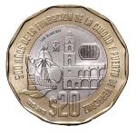 20 Pesos Mexico 2019 - Veracruz 