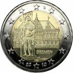 2 EURO Nemecko 2010 - Spolková krajina Brémy D