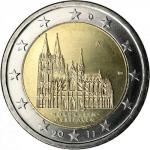 2 EURO Nemecko 2011 - Spolková krajina Nordrhein-Westfalen A