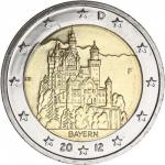 2 EURO Nemecko 2012 - Spolková krajina Bavorsko F