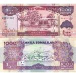 1000 Shillings 2011 Somálsko
