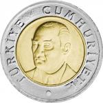 1 New Lira Turecko 2005-2008