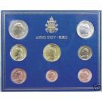 Oficiálna sada Euro mincí Vatikán 2002