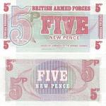 5 New Pence 1972 Veľká Británia
