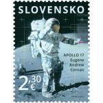 Známka Slovensko 2022 - Apollo 17