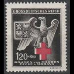 Známka Protektorát Čechy a Morava 1943 - 120 h Červený kríž