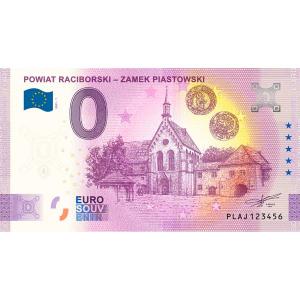 0 Euro Souvenir Poľsko 2021 - Powiat Raciborski - Zamek Piastowski
Click to view the picture detail.