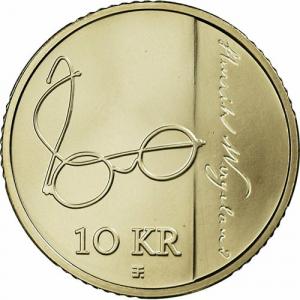 10 Kroner Nórsko 2008 - Henrik Wergeland
Klicken Sie zur Detailabbildung.