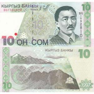10 Som 1997 Kirgizsko
Klicken Sie zur Detailabbildung.