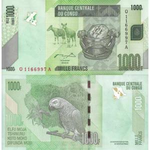 1000 Francs 2005 Kongo
Click to view the picture detail.