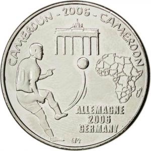 1500 Francs Kamerun 2006 - FIFA
Klicken Sie zur Detailabbildung.