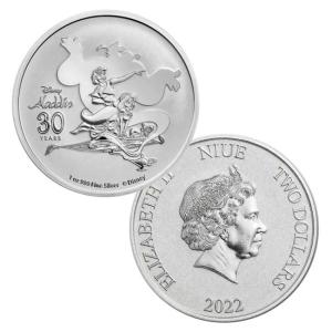 2 Dollars Niue 2022 - Aladdin
Click to view the picture detail.