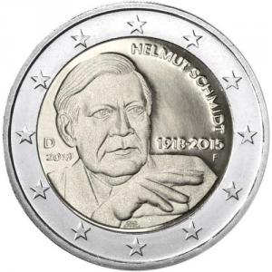 2 EURO Nemecko 2018 - Helmut Schmidt F
Click to view the picture detail.