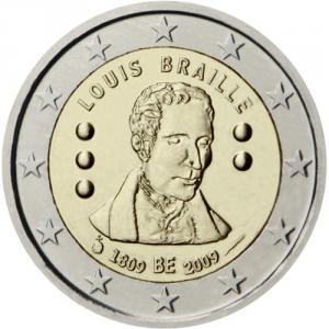 2 EURO Belgicko 2009 - Louis Braille
Kliknutím zobrazíte detail obrázku.