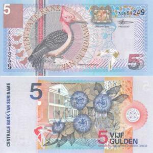 5 Gulden 2000 Surinam
Click to view the picture detail.