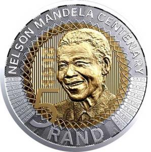5 Rand Južná Afrika 2018 - Nelson Mandela
Click to view the picture detail.