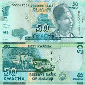 50 Kwacha 2016 Malawi
Click to view the picture detail.