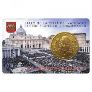 50 Cent - obehová minca Vatikán 2015 - Coincard
Click to view the picture detail.